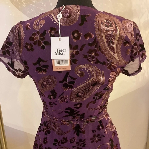 Tiger mist. Purple dress size XS NWT - Picture 7 of 8